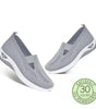 Sneaker comoda e leggera senza lacci in maglia per donna