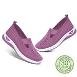 Sneaker comoda e leggera senza lacci in maglia per donna