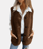 Gilet en polaire teddy pour femmes - Emilia Lane