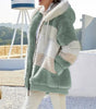 Felpa oversize con cappuccio da donna