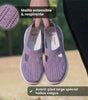 Sneaker comoda e leggera senza lacci in maglia per donna