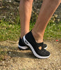 Sneaker comoda e leggera senza lacci in maglia per donna