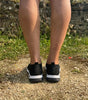 Sneaker comoda e leggera senza lacci in maglia per donna