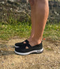 Sneaker comoda e leggera senza lacci in maglia per donna
