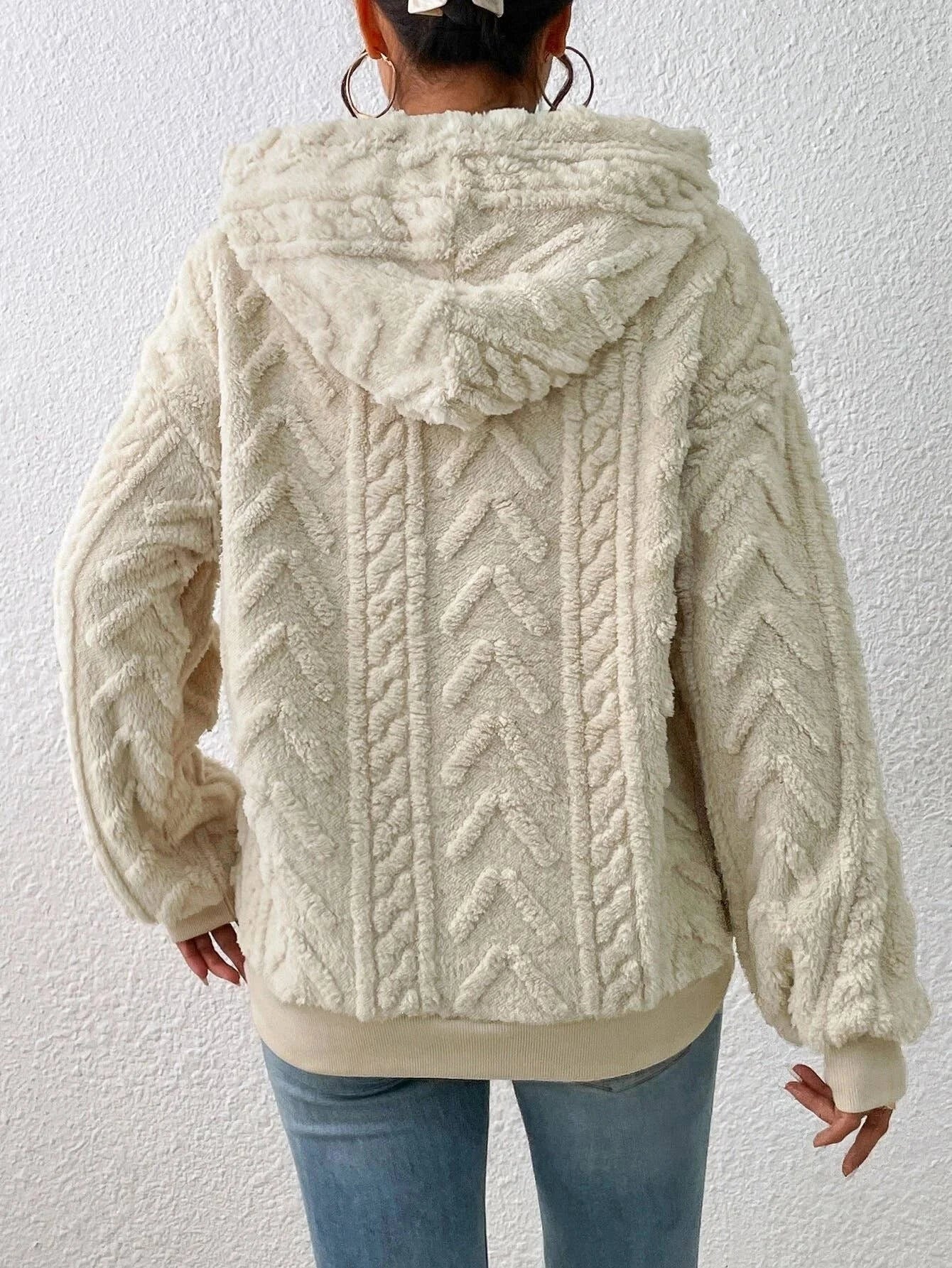 Hoodie Oversize en Polaire Douce pour Femmes - Emilia Lane
