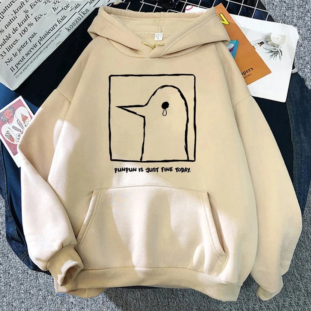 Hoodie Oversized Goodnight Punpun pour Femmes - Emilia Lane