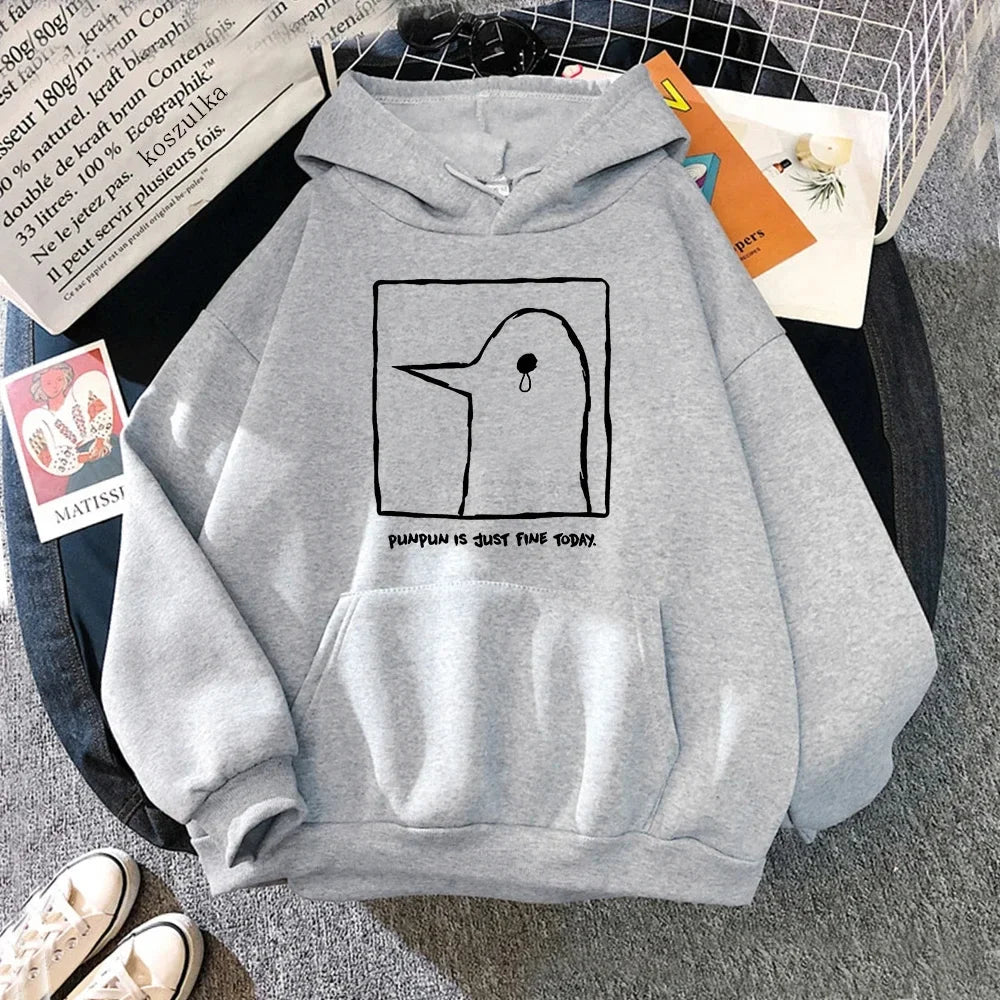 Hoodie Oversized Goodnight Punpun pour Femmes - Emilia Lane