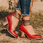 Scarpe Mary Jane retrò con tacco da donna | Ideali per le uscite
