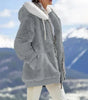 Felpa oversize con cappuccio da donna