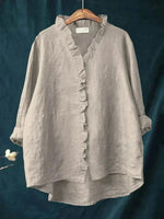 Blouse imprimée manches courtes pour femmes