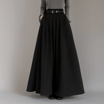 Jupe plissée longue haute taille pour Femme - Emilia Lane