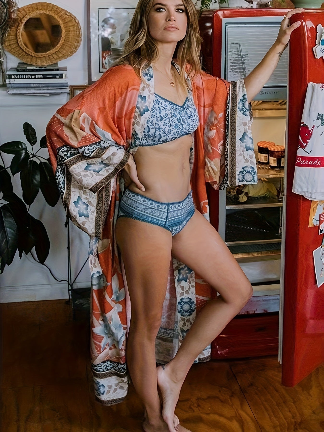 Kimono en coton pour Femme - Emilia Lane