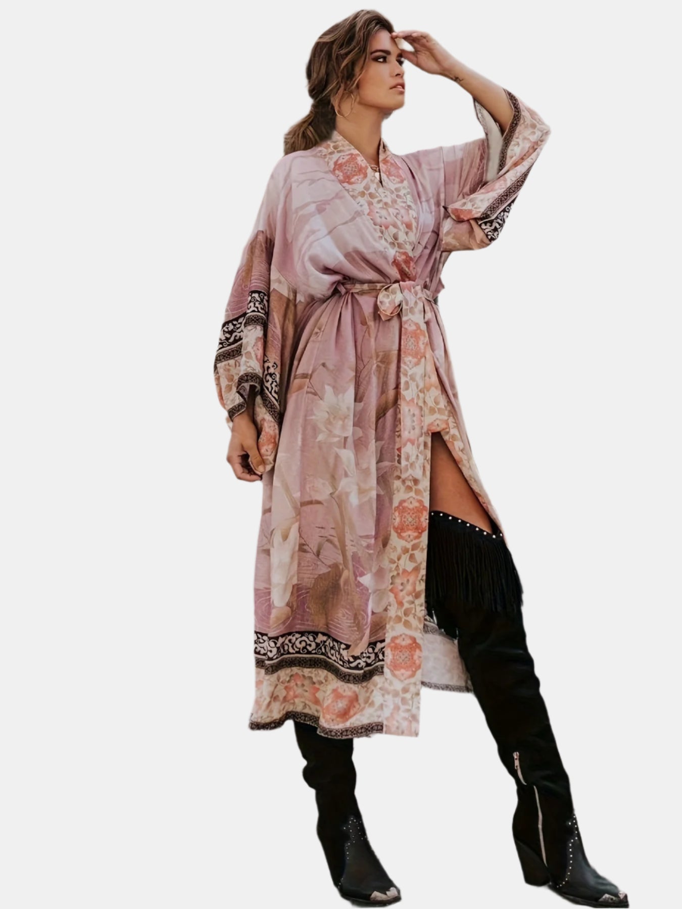 Kimono en coton pour Femme - Emilia Lane