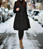 Long manteau ample en laine pour femme - Emilia Lane