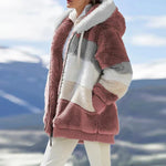 Felpa oversize con cappuccio da donna