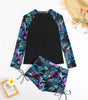 Maillot de Bain Manches Longues Taille Haute pour Femme - Emilia Lane