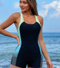 Maillot de Bain Une Pièce Sportif à Dos Renforcé pour Femme - Emilia Lane
