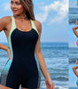 Maillot de Bain Une Pièce Sportif à Dos Renforcé pour Femme - Emilia Lane