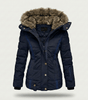 Manteau à Capuche en Fausse Fourrure pour Femmes - Emilia Lane