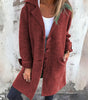 Manteau boutonné à col tailleur pour Femmes - Emilia Lane