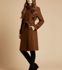 Manteau Croisé Mi - Long Élégant pour Femmes - Emilia Lane