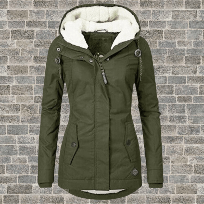 Manteau d'Hiver avec Capuche pour Femmes - Emilia Lane