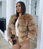 Manteau élégant en fausse fourrure pour femme - Emilia Lane