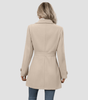 Manteau Élégant Mi - Long pour Femme - Emilia Lane