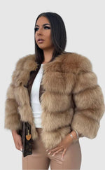 Manteau en Fausse Fourrure pour Femme - Emilia Lane