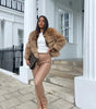 Manteau en Fausse Fourrure pour Femme - Emilia Lane