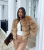 Manteau en Fausse Fourrure pour Femme - Emilia Lane