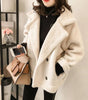 Manteau en peau lainée pour femme - Emilia Lane