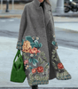 Manteau Imprimé Fleuri à Manches Longues pour Femmes - Emilia Lane
