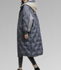 Manteau Long à Capuche en Duvet pour Femme - Emilia Lane