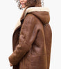 Manteau Long à Capuche et Doublure Synthétique pour Femmes - Emilia Lane