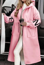 Manteau Long avec Capuche pour Femme - Emilia Lane