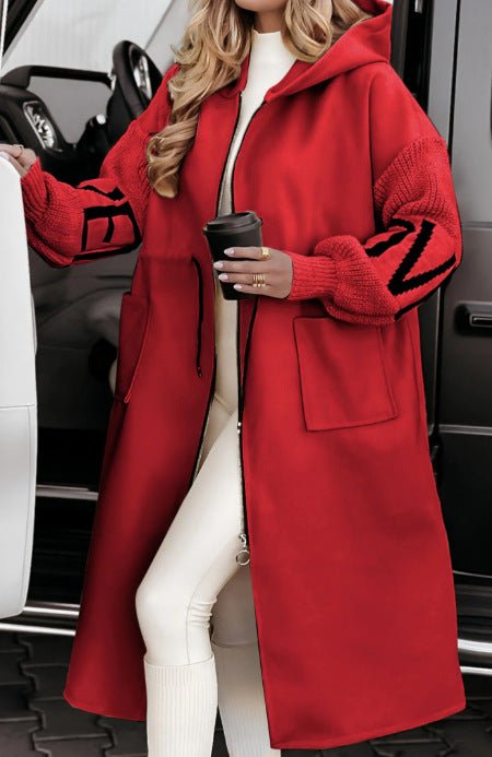 Manteau Long avec Capuche pour Femme - Emilia Lane