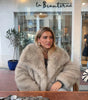 Manteau long en fausse fourrure pour femmes - Emilia Lane