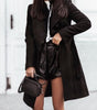 Manteau long femme avec ceinture - Emilia Lane