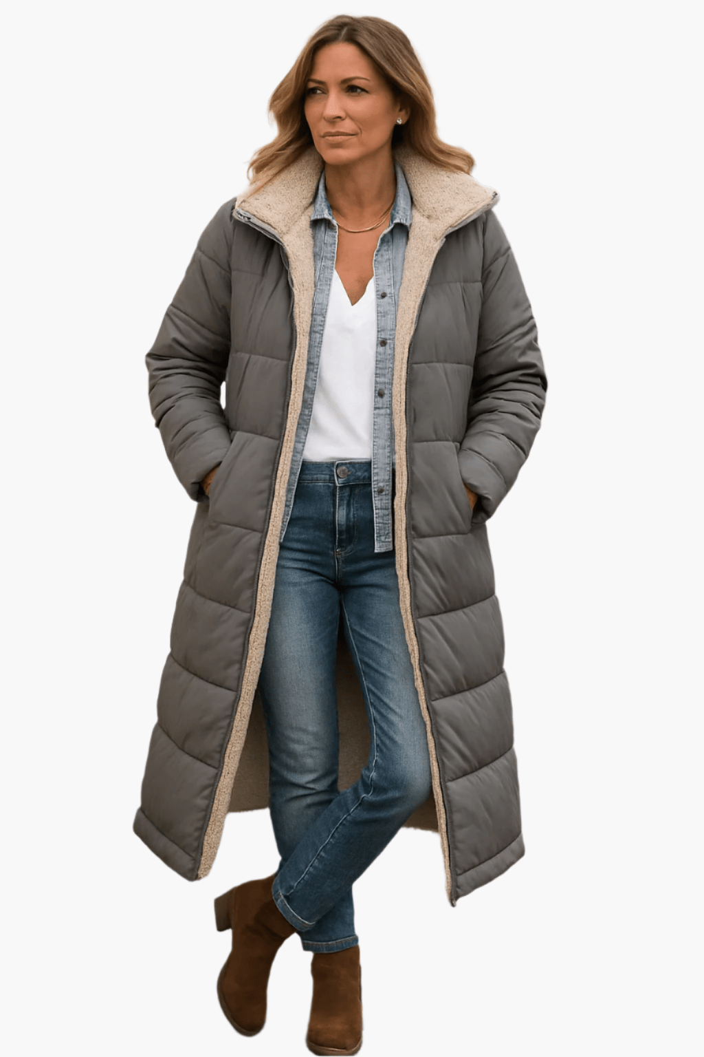 Manteau long pour femmes - Emilia Lane