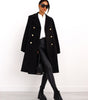 Manteau mi - long boutonné pour Femmes - Emilia Lane