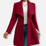 Manteau mi - longue élégant pour Femme - Emilia Lane