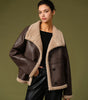 Manteau Réversible en Laine Composite pour Femme - Emilia Lane