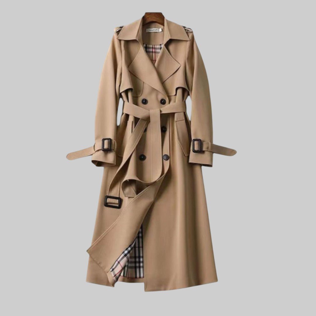 Manteau Trench Classique à Double Boutonnage pour Femme | Idéal pour le Quotidien - Emilia Lane