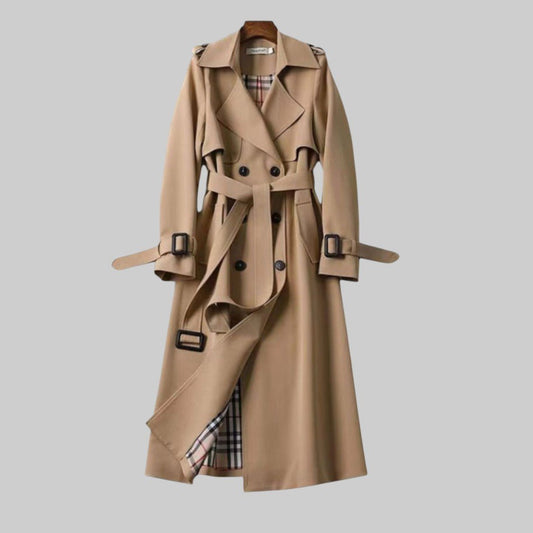 Manteau Trench Classique à Double Boutonnage pour Femme | Idéal pour le Quotidien - Emilia Lane