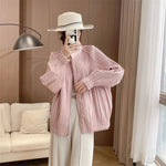 Manteau Zip Pleat pour Femmes - Emilia Lane