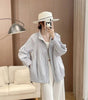Manteau Zip Pleat pour Femmes - Emilia Lane