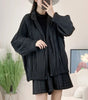 Manteau Zip Pleat pour Femmes - Emilia Lane
