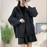 Manteau Zip Pleat pour Femmes - Emilia Lane