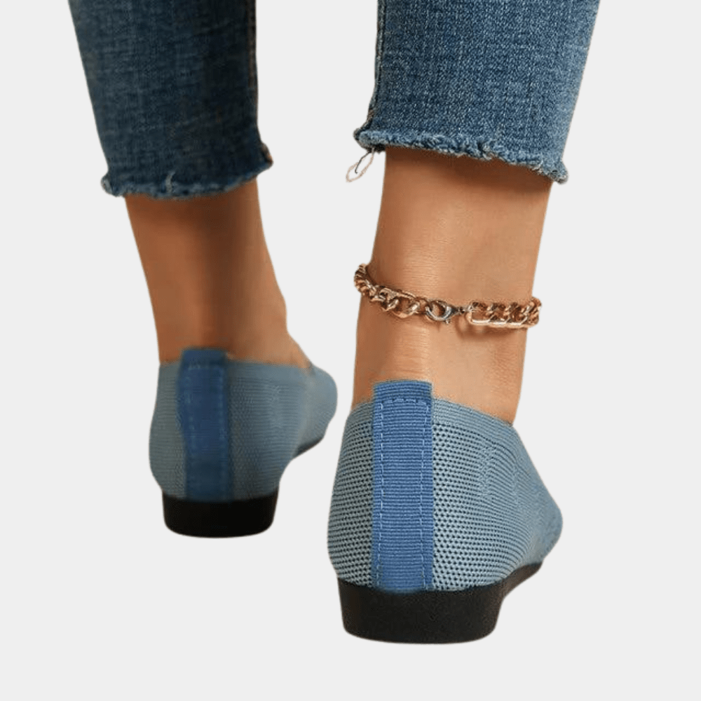 Mocassins à Enfiler en Mesh pour Femmes - Emilia Lane